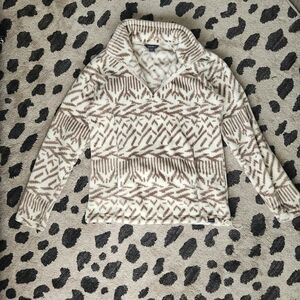 Eddie Bauer Fleece 3/4 Pullover